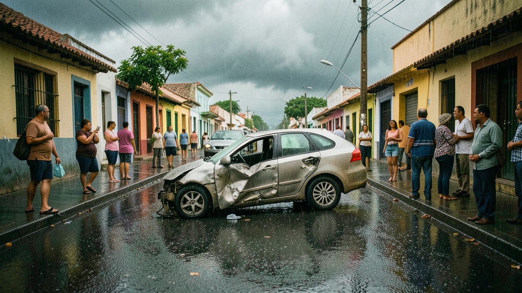 Accidente fatal y tormenta azotan Playas: un muerto en San Pedro