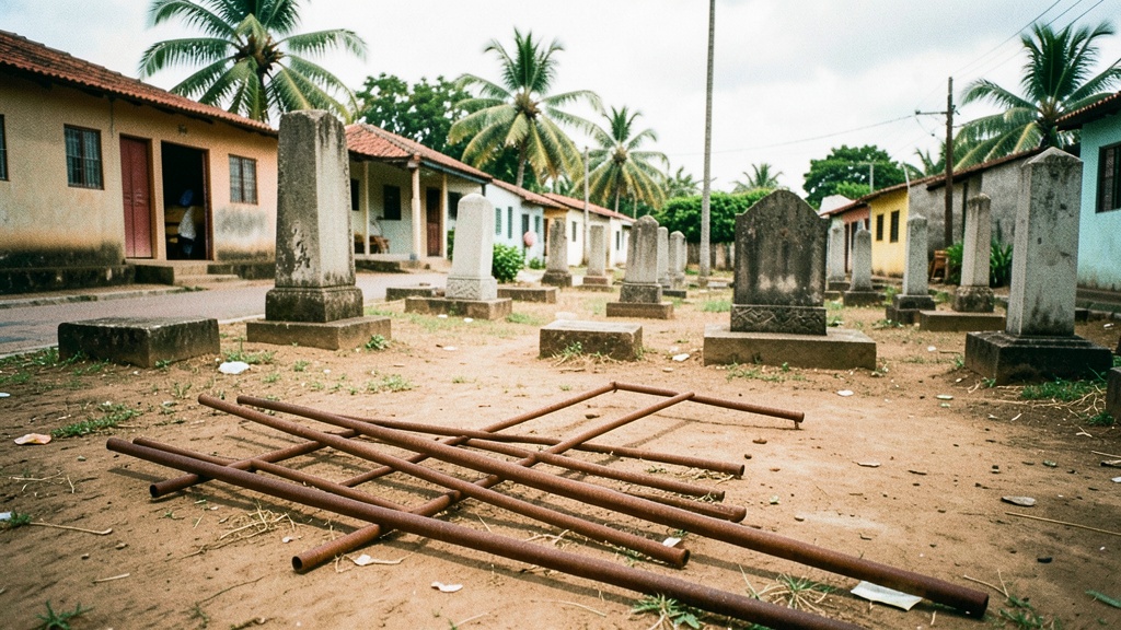 Profanación de tumbas en Playas: roban varillas y dejan expuestas las cajas mortuorias