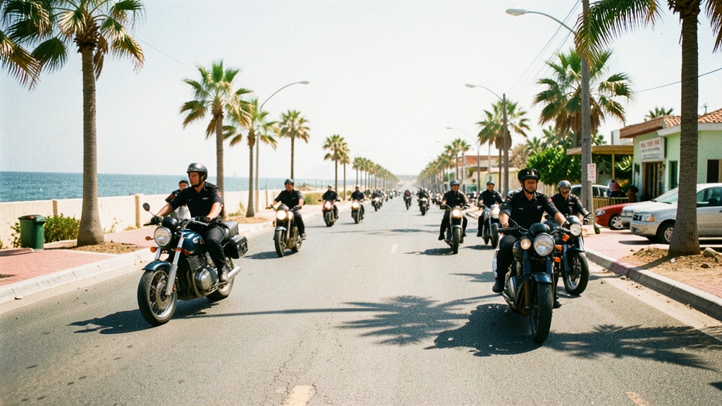 Policía de Playas intensifica operativos Convoy para garantizar orden en el cantón