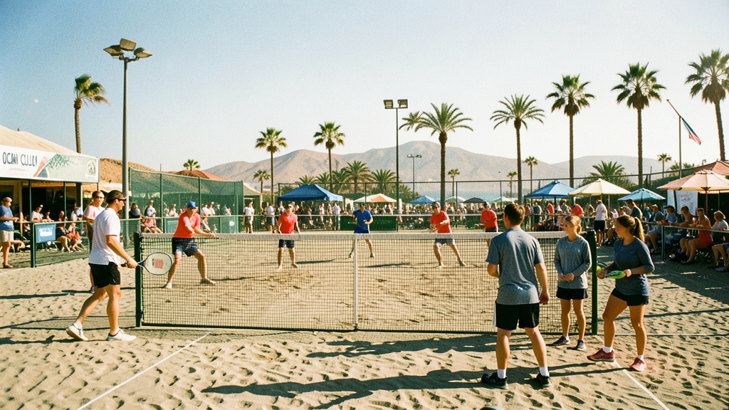 Playas recibe el Circuito Beach Tennis 2026 con torneos y entretenimiento en Ocean Club