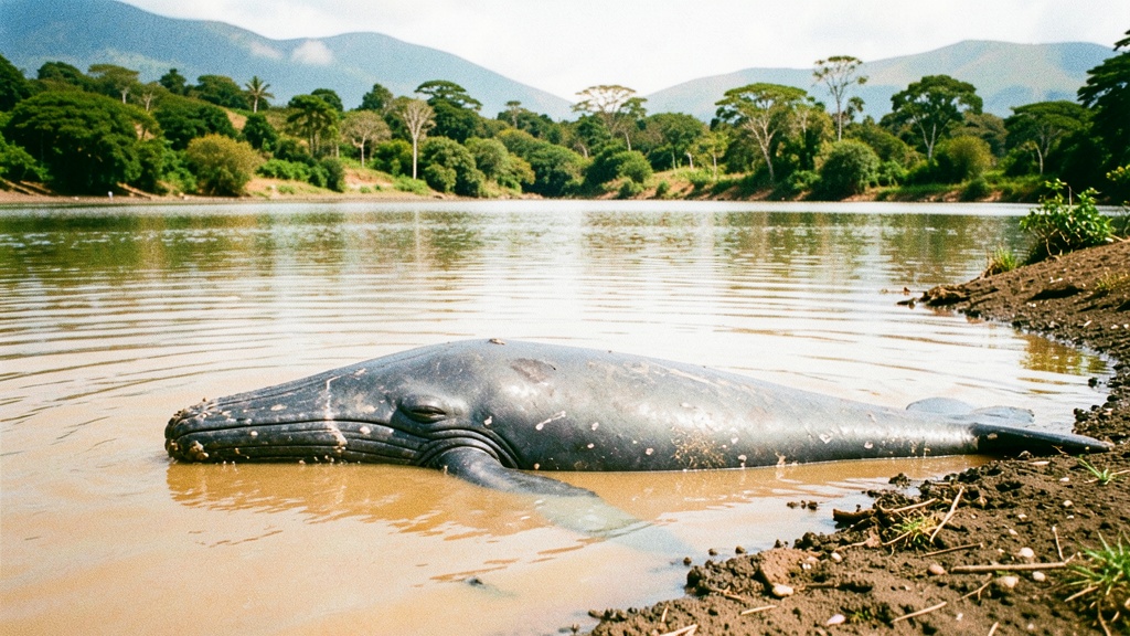 Ballena jorobada muere en Playas Villamil tras fallas en el rescate del Ministerio