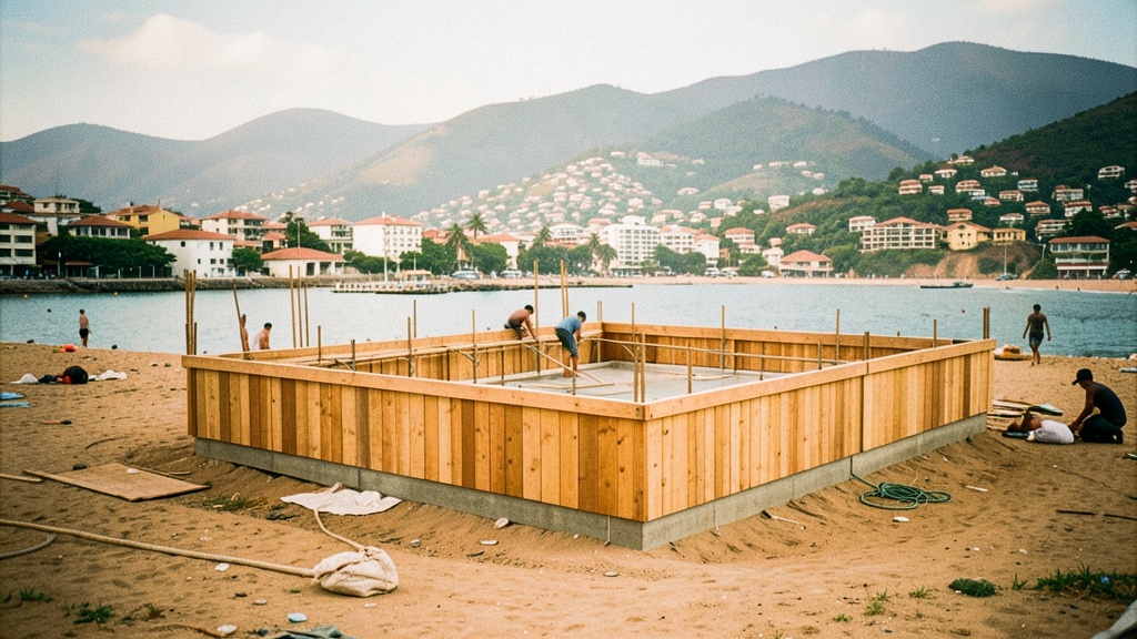 Madera Plástica Ecuador entrega 110 duchas al balneario Villamil Playas