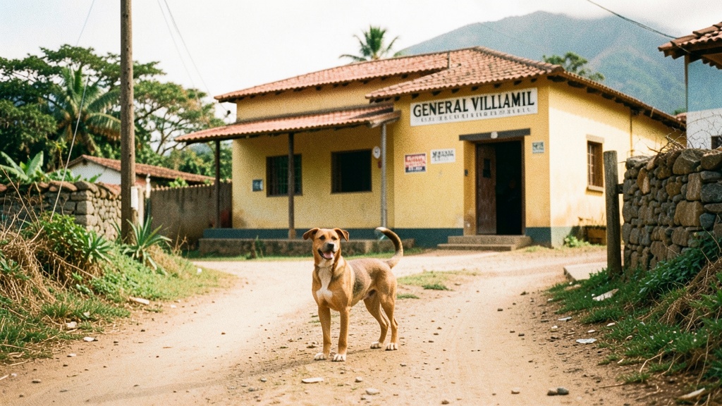 La perrita 'tigre' de General Villamil divide opiniones en Playas