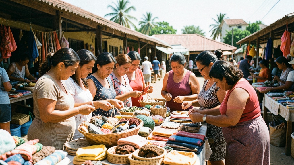 Diez mujeres de Playas lanzan marca Aleska para reactivar su economía
