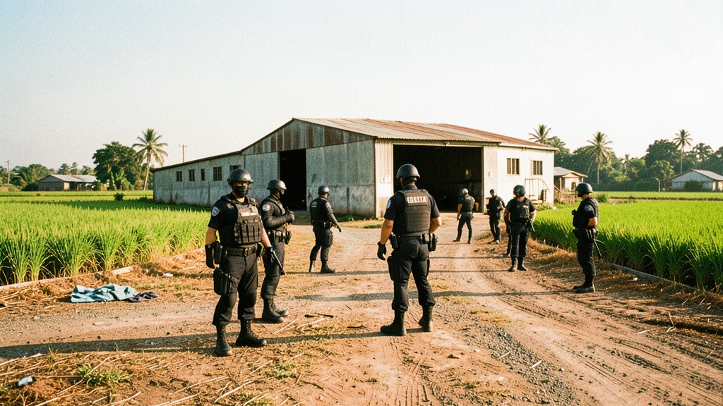 Policía desmantela laboratorio de drogas en barrio Aguas Verdes, Playas