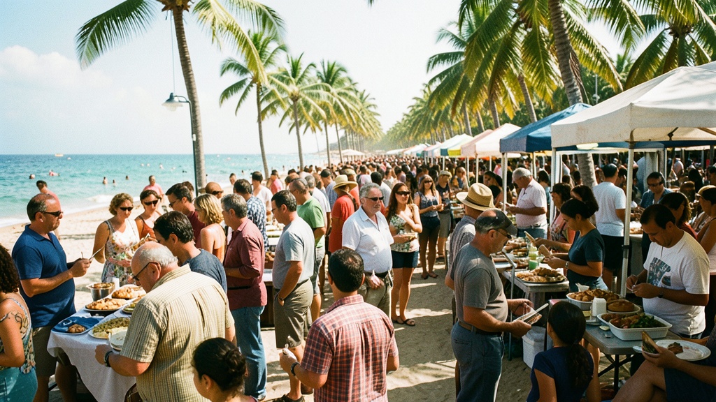 Turistas llenaron Playas y Varadero con oferta gastronómica y conciertos este carnaval