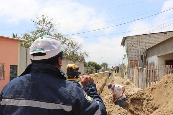 Avanza 90% el alcantarillado pluvial en Altamira, Playas