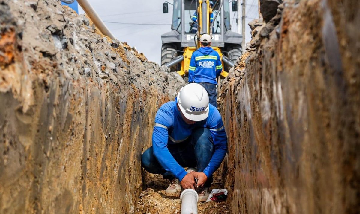 Alcaldía de Playas inicia obra clave del proyecto 'Agua para todos'