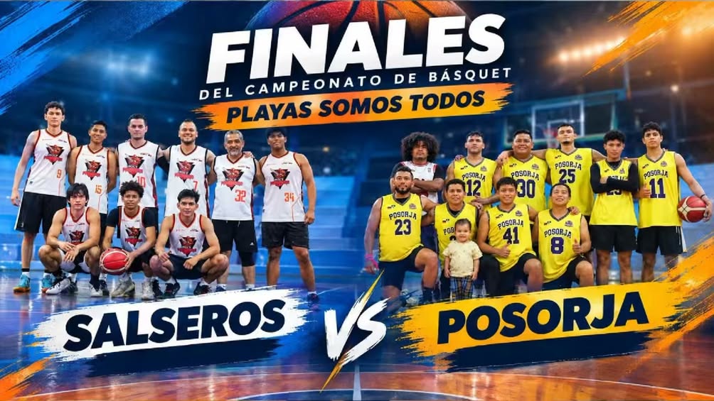 Gran final del Playas Somos Todos: Salseros vs Posorja este viernes en el Parque Infantil