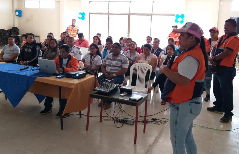Riesgos del Guayas socializó protocolos en cantón para proteger a la comunidad