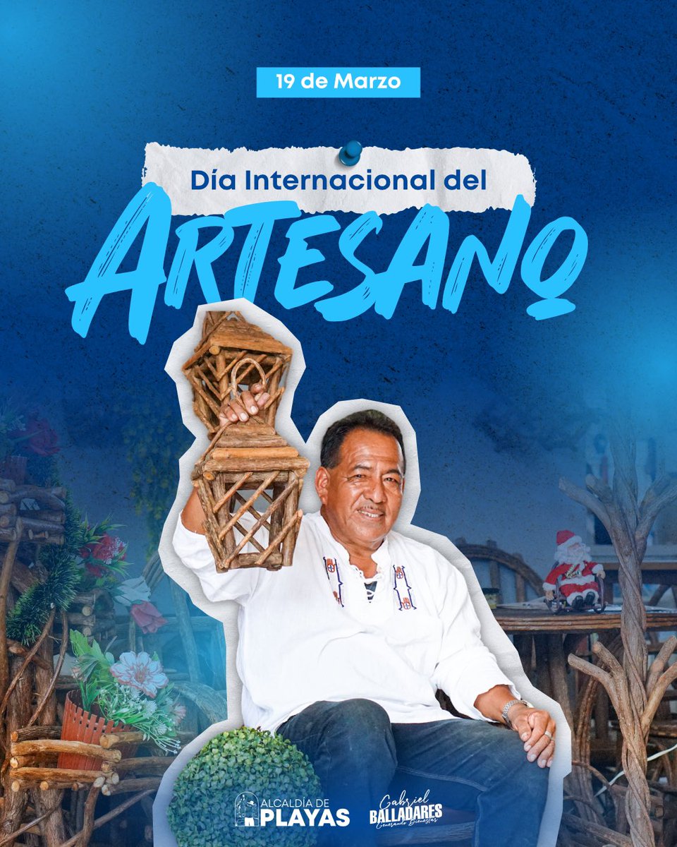 Alcaldía de Playas reconoce a artesanos en el Día Internacional del Artesano