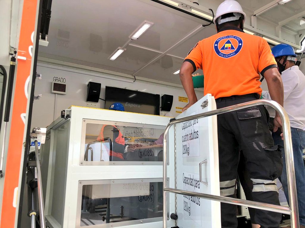 Riesgos Ec lleva simulador sísmico a San Antonio y Puerto Engabao