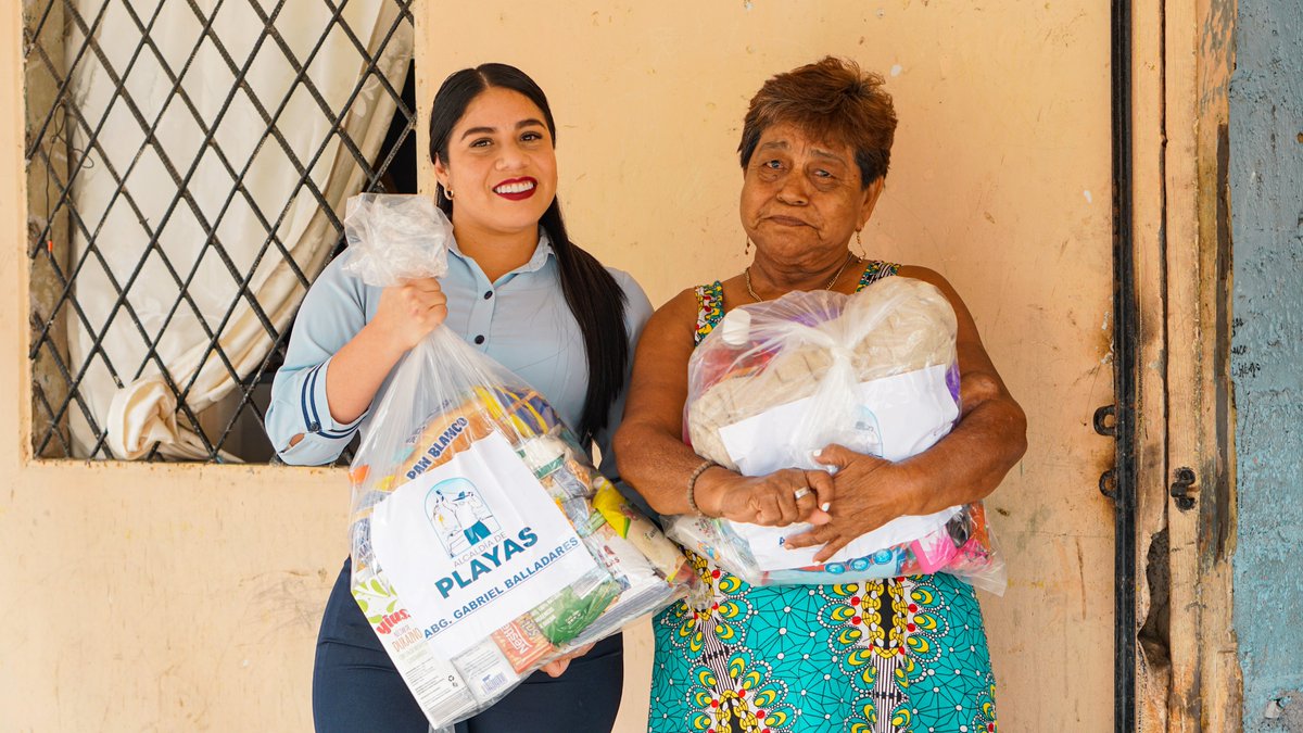 Alcaldía de Playas destaca el trabajo social en las comunidades del cantón