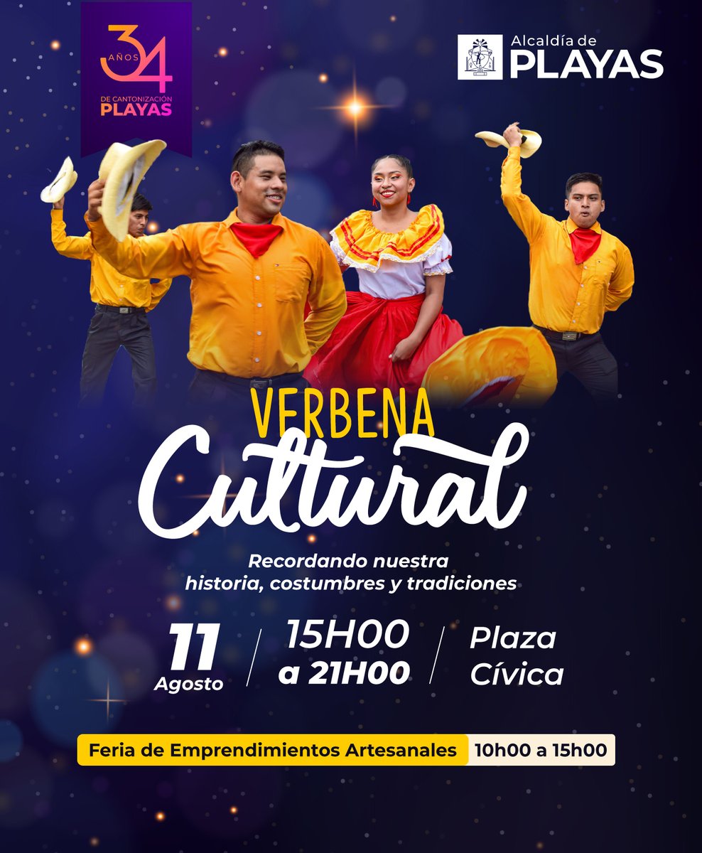 Playas celebra su identidad con una verbena cultural llena de historia y danza